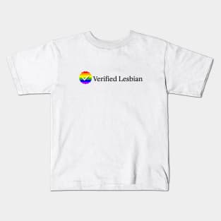 Verified Lesbian Kids T-Shirt